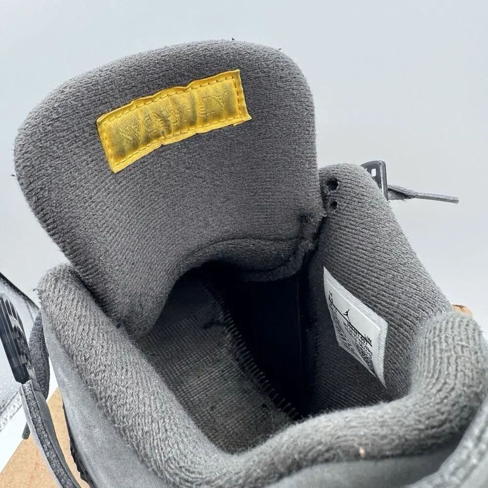 Air Jordan 4 Retro 2019 Low Cool Grey/Chrome Men’s Lace-Up Sneakers 308497-007